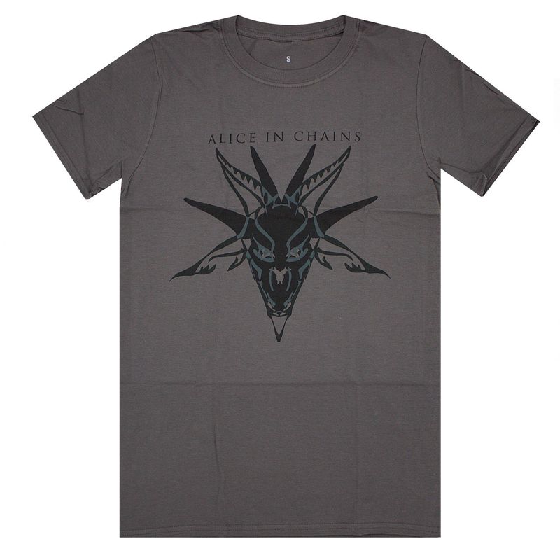 Alice In Chains 'Black Skull' T-Shirt