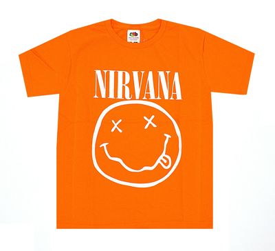 Nirvana 'White Smiley' Kids T-Shirt