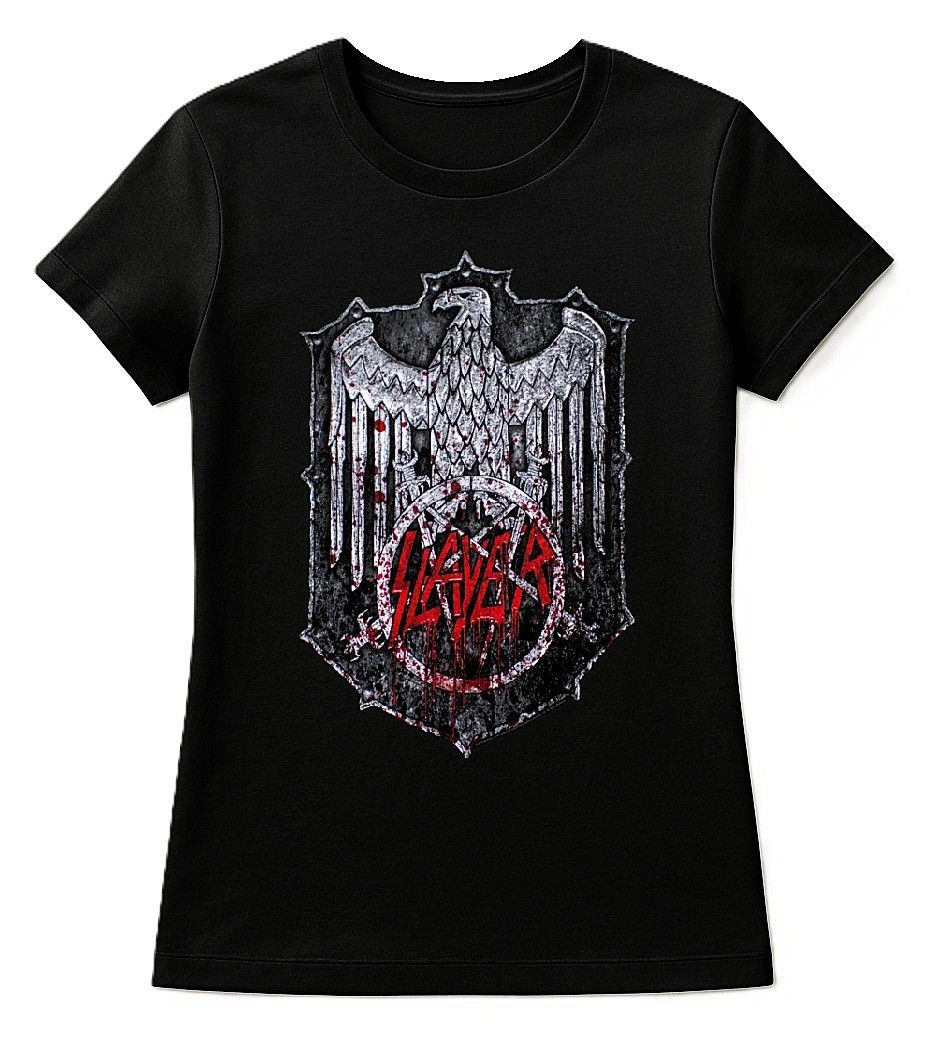 Slayer 'Bloody Shield' Ladies T-Shirt