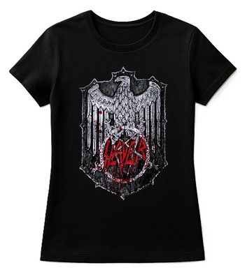 Slayer 'Bloody Shield' Ladies T-Shirt