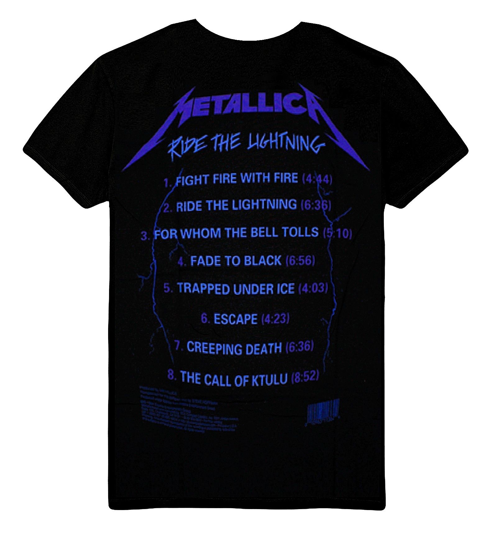 Metallica 'Ride The Lightening' T-Shirt