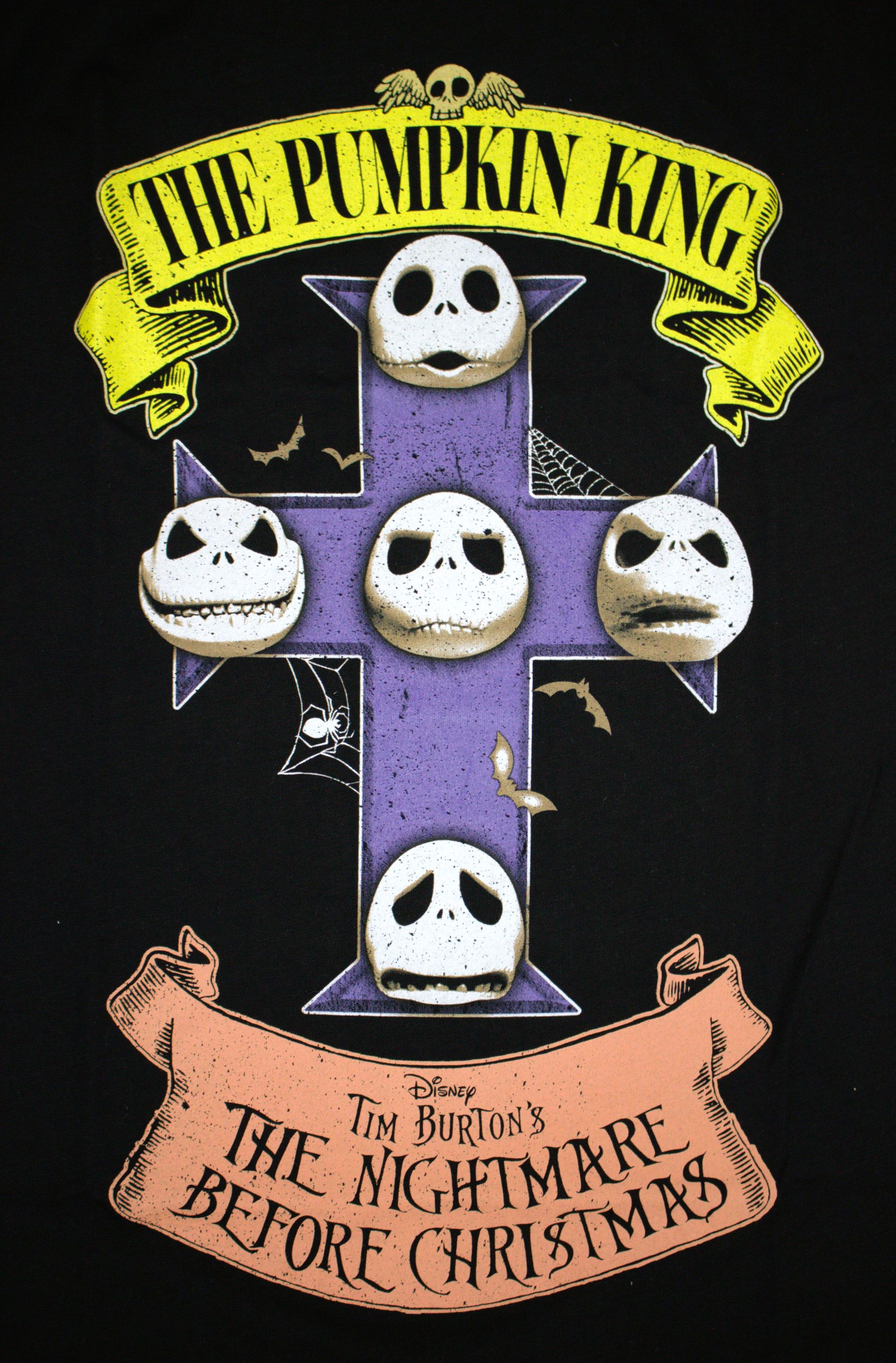 Nightmare Before Christmas 'Pumpkin King' Unisex T-Shirt