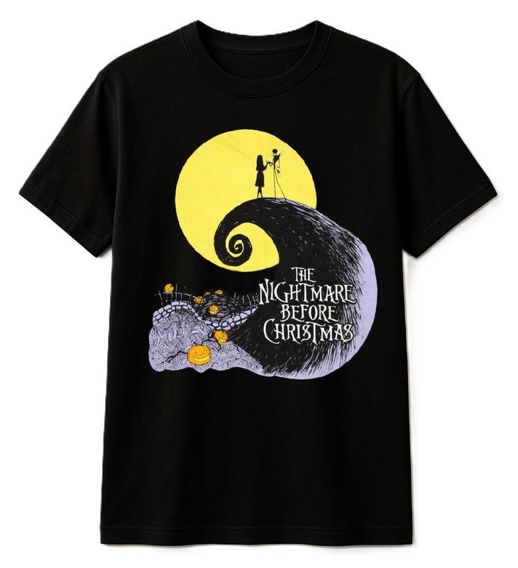 Nightmare Before Christmas 'Silhouette' Unisex T-Shirts