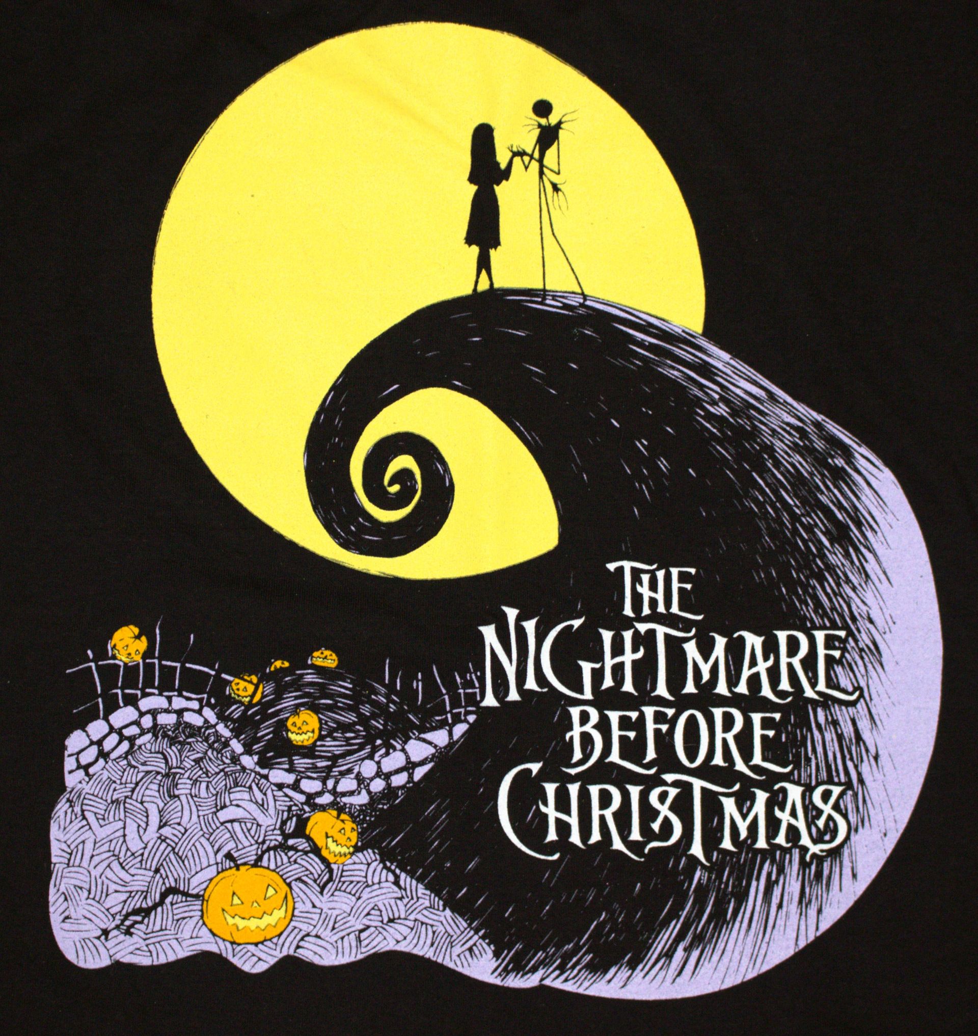 Nightmare Before Christmas 'Silhouette' Unisex T-Shirts