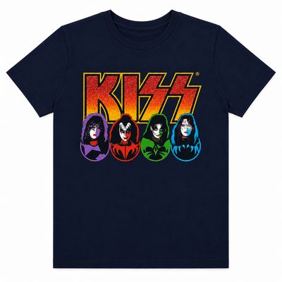 KISS 'Faces & Icons' Kids T-Shirt