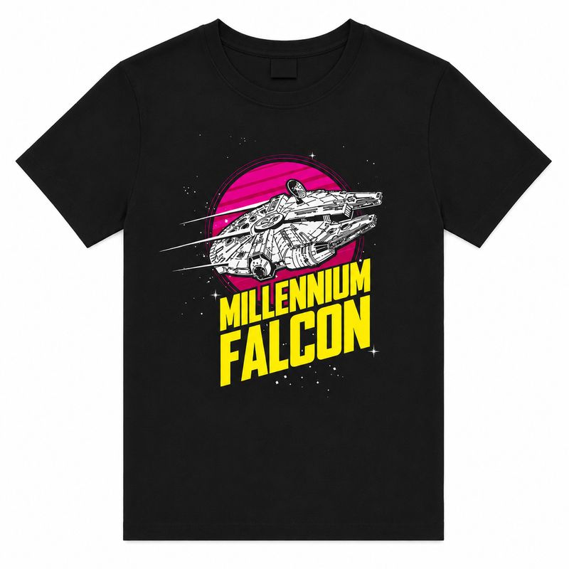 Star Wars Millennium Falcon Circle Kids T-Shirt