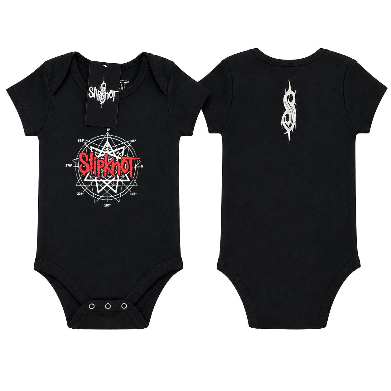 Slipknot 'Star Logo' Kids Baby Grow