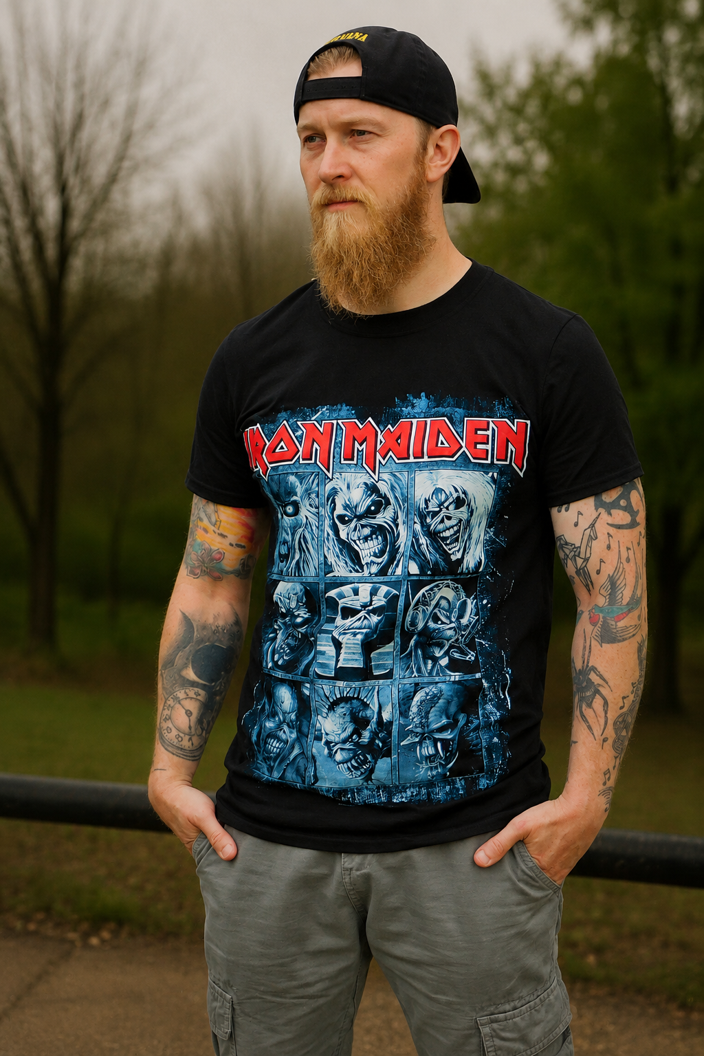 Iron Maiden 'Nine Eddies' T-Shirt