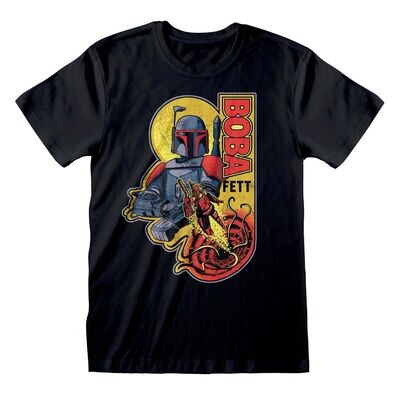 Star Wars Retro Style Boba Fett Unisex T-Shirt