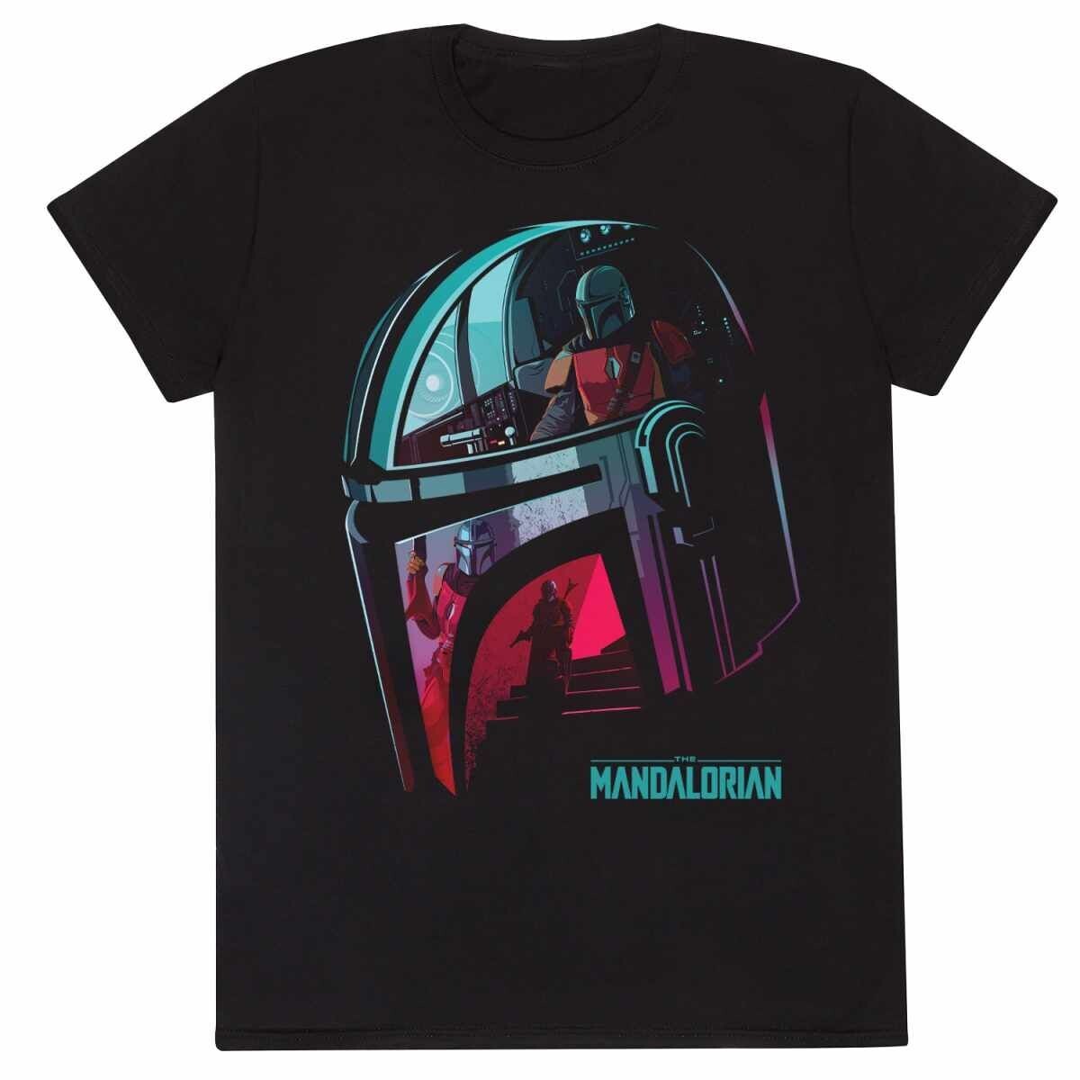 Star Wars Mandalorian Helmet Reflection Unisex T-Shirt