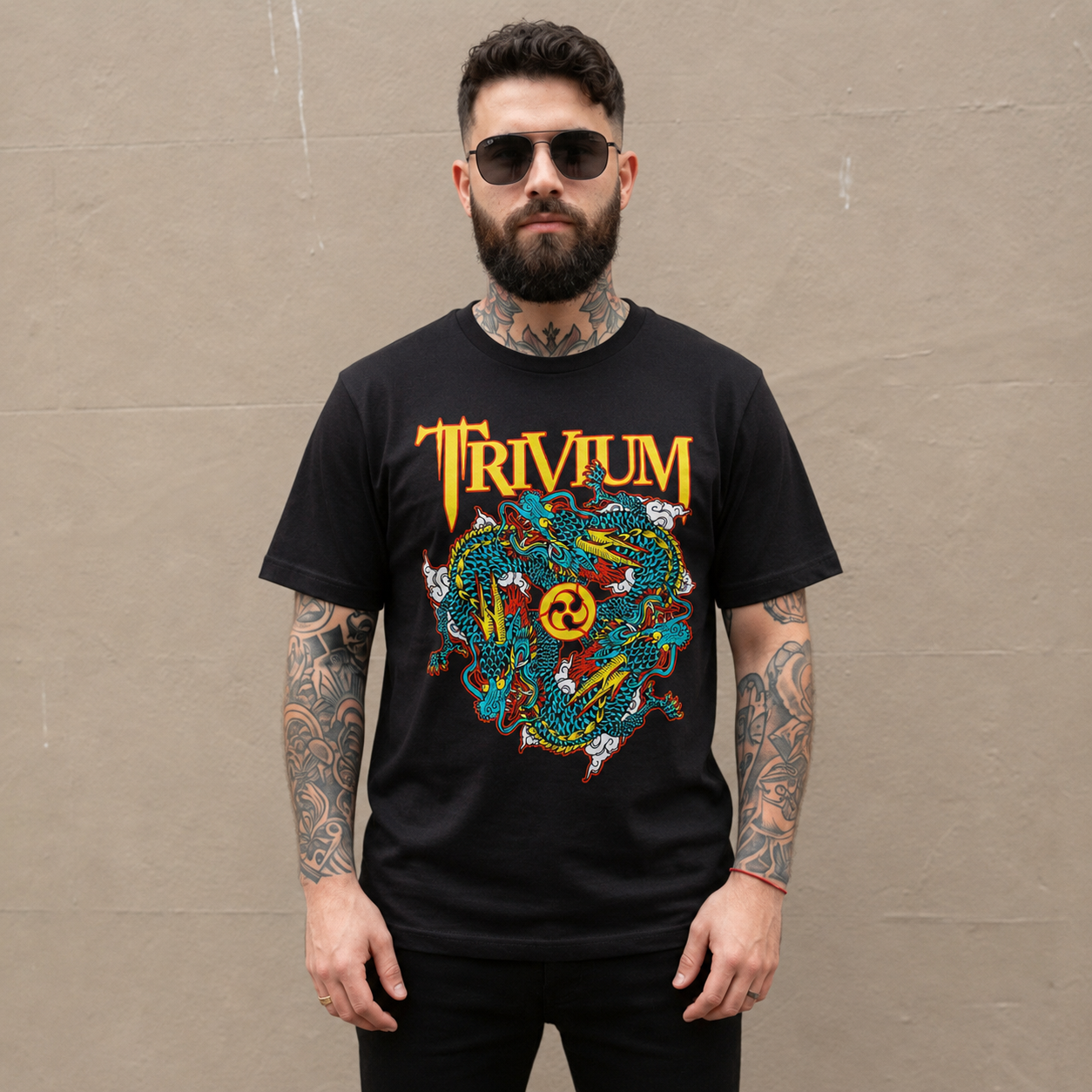Trivium 'Dragon Circle Pit' T-Shirt