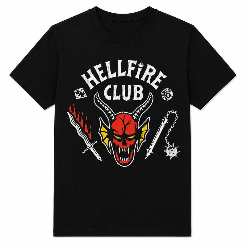 Stranger Things Hellfire Club Logo Unisex T-Shirt