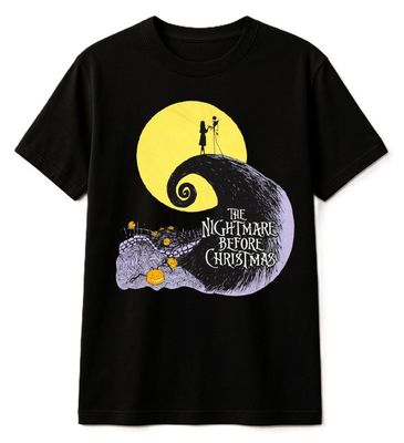 Nightmare Before Christmas 'Silhouette' Unisex T-Shirts Nightmare Before Christmas 'Silhouette' Unisex T-Shirts