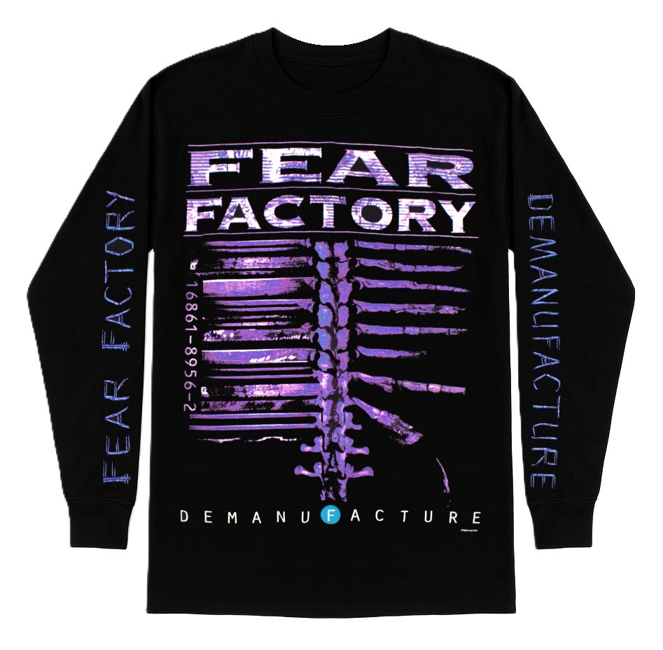 Fear Factory 'Demanufacture' Long Sleeve T-Shirt Fear Factory 'Demanufacture' Long Sleeve T-Shirt