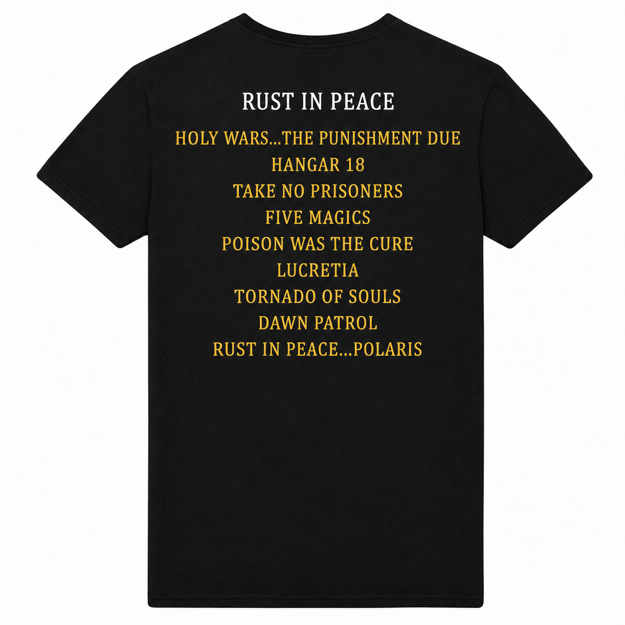 Megadeth 'Rust In Peace' T-Shirt