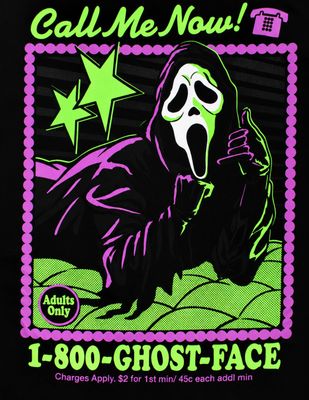 Ghost Face 'Call Me Now' by Steven Rhodes Ghost Face 'Call Me Now' by Steven Rhodes