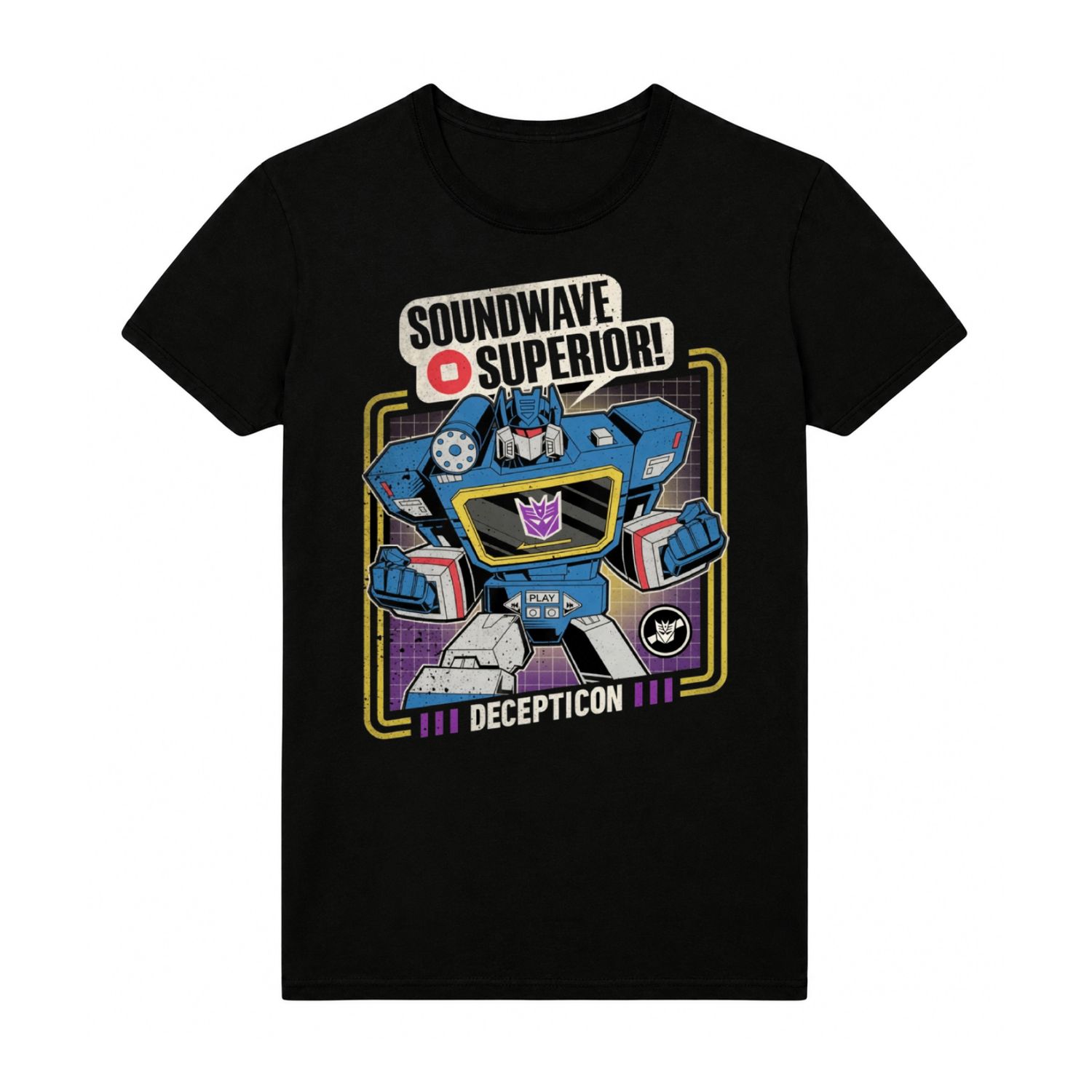 Soundwave Superior Transformers T-Shirt