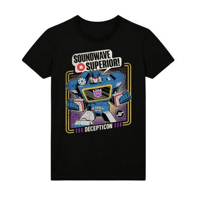 Soundwave Superior Transformers T-Shirt Soundwave Superior Transformers T-Shirt