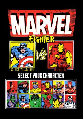 Marvel VS Screen T-Shirt Marvel VS Screen T-Shirt
