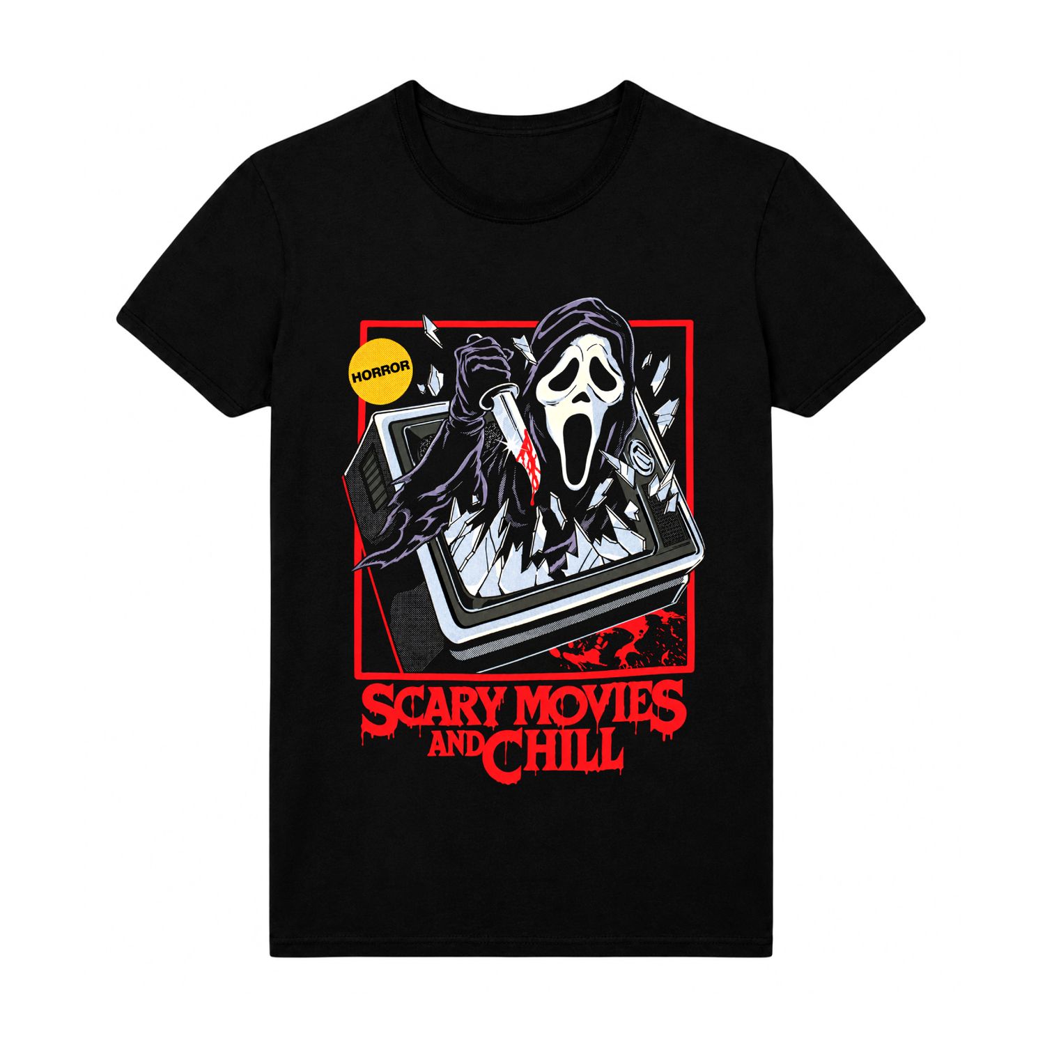 Ghost Face 'Scary Movies and Chill' by Stevn Rhodes Ghost Face 'Scary Movies and Chill' by Stevn Rhodes