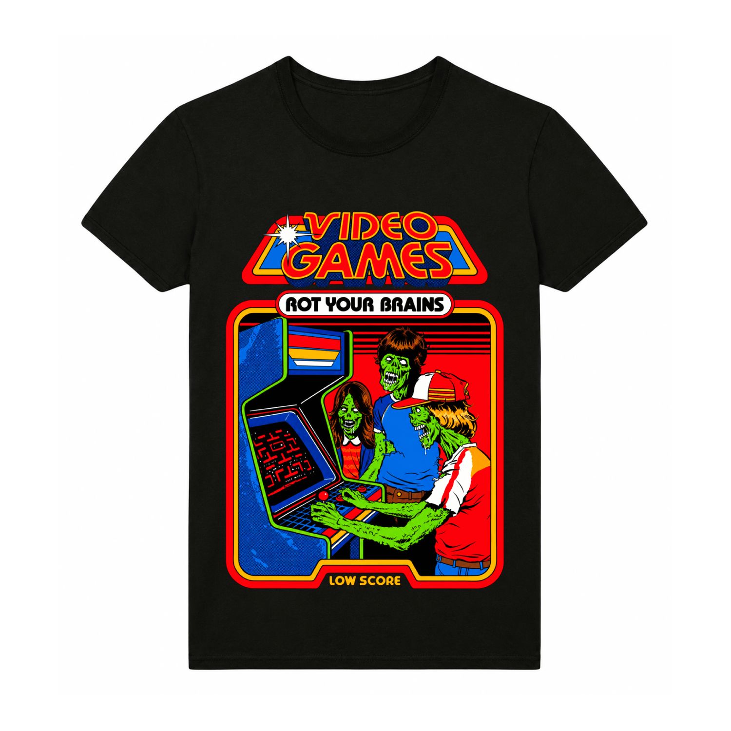 Video Games Rot Your Brains by Steven Rhodes Video Games Rot Your Brains by Steven Rhodes