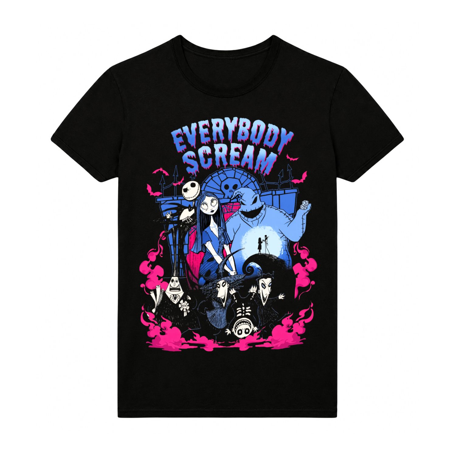 Nightmare Before Christmas Everybody Scream T-Shirt Nightmare Before Christmas Everybody Scream T-Shirt