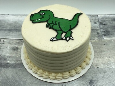 Dinosaur T-rex Cake