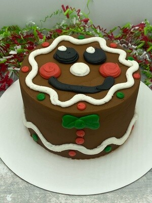 Gingerbread Man Cake