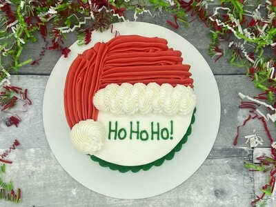 Santa Hat Cake