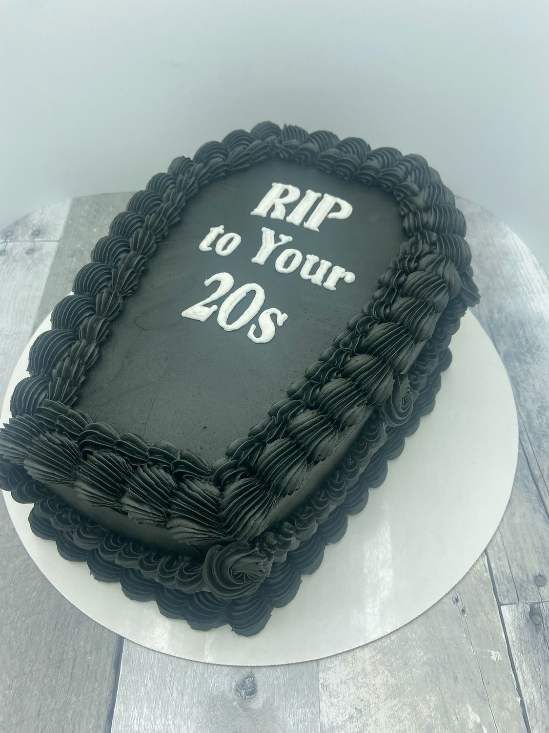Coffin Cake - RIP to Your 20s