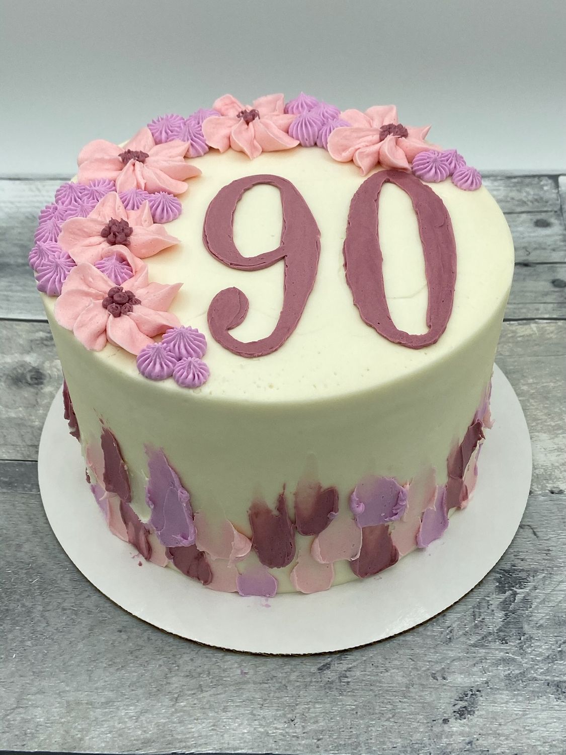 Gluten Free Floral Birthday Cake
