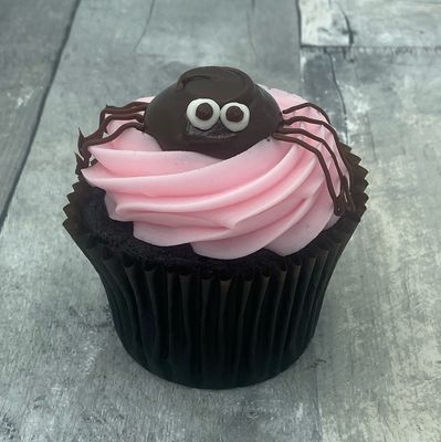 Halloween Cupcake - Spooky Spider