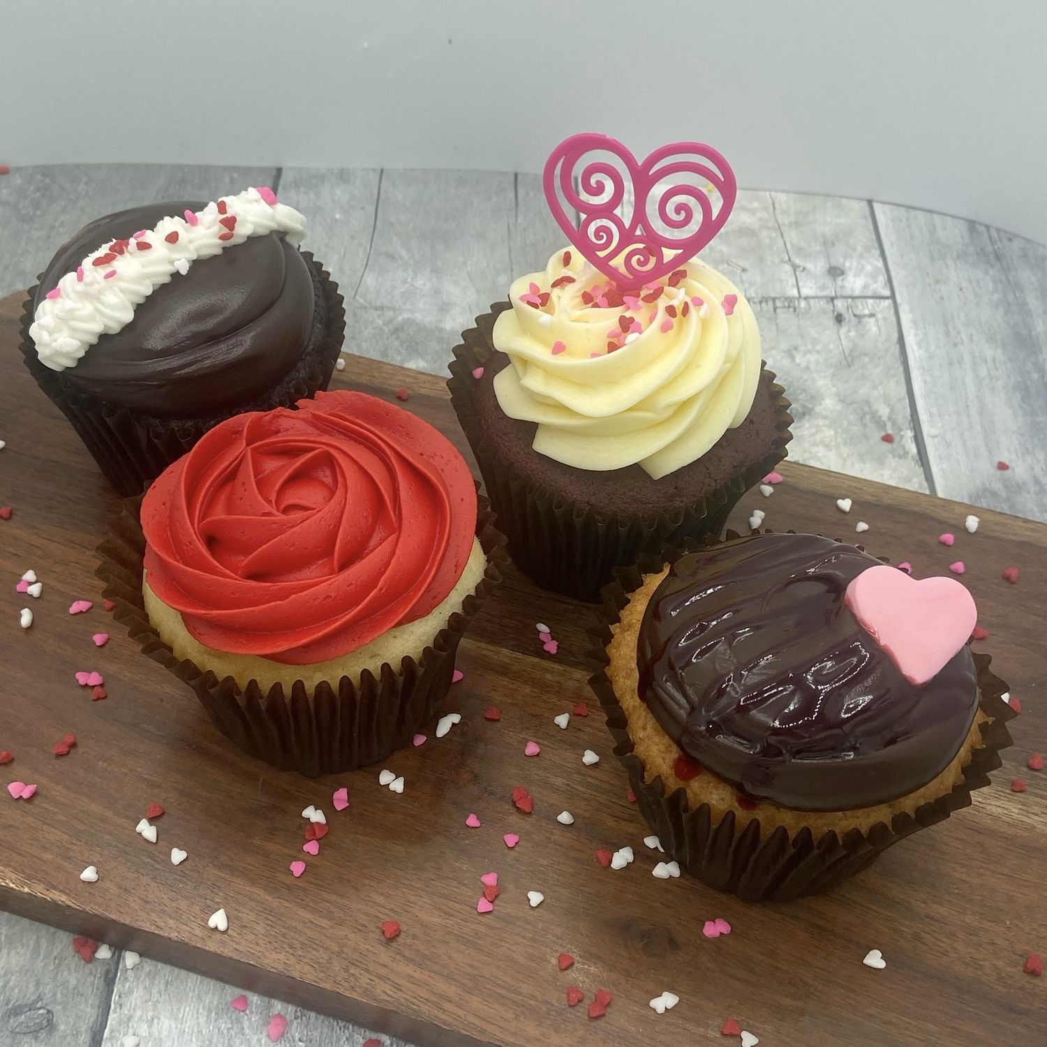Valentine's Day Special 4-Pack Cupcakes Pre-Order Gluten Free