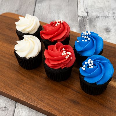 Mini Cupcakes - 1 Dozen - 4th of July Themed