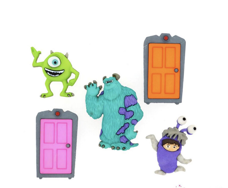 Monsters Buttons
