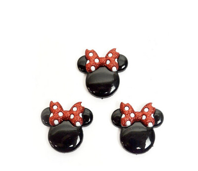 Minnie Head/Bow Buttons
