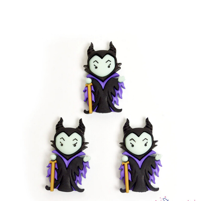 Maleficent Buttons