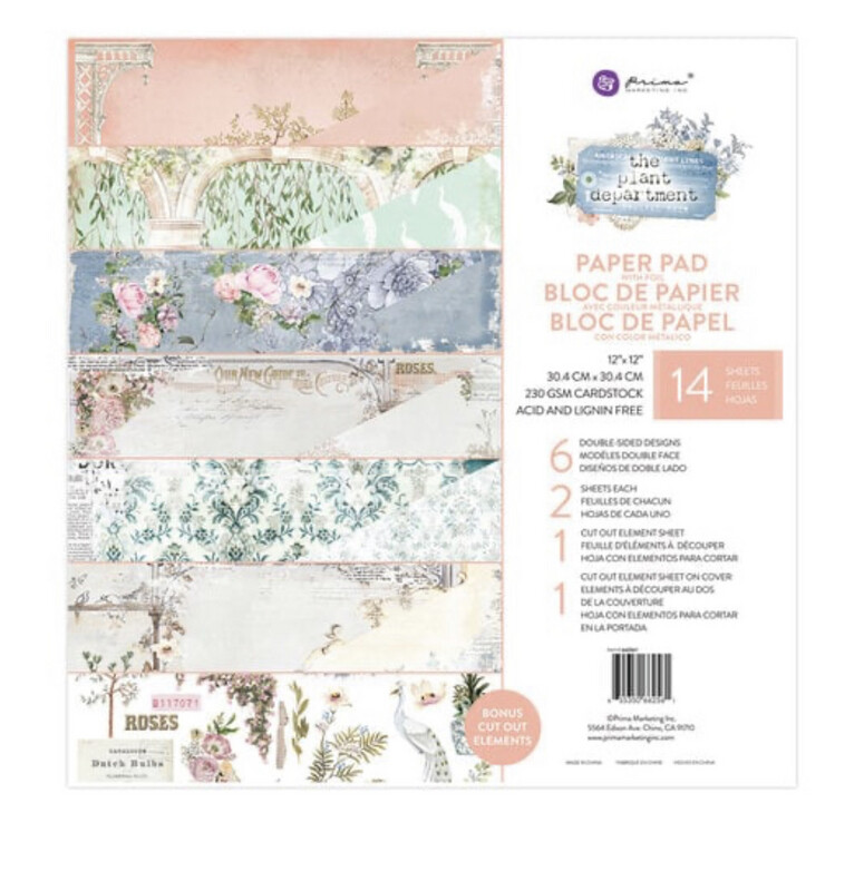 The Plant Department 12x12 Prima Paper Pad
