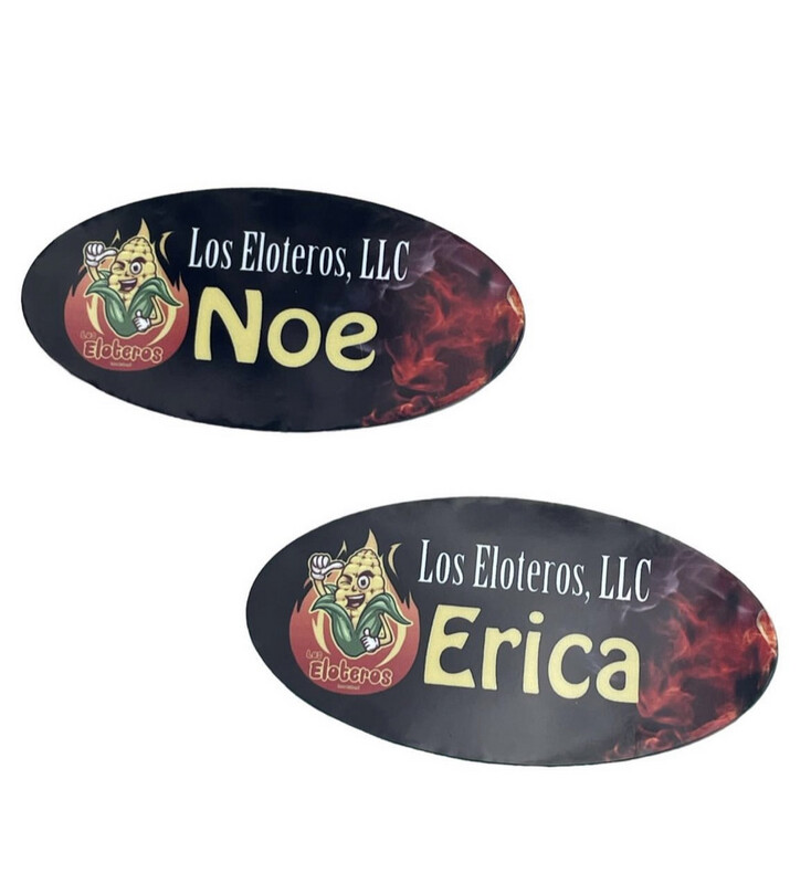 Custom Name Tag -Oval