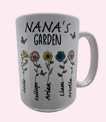 Nana’s Garden Mug
