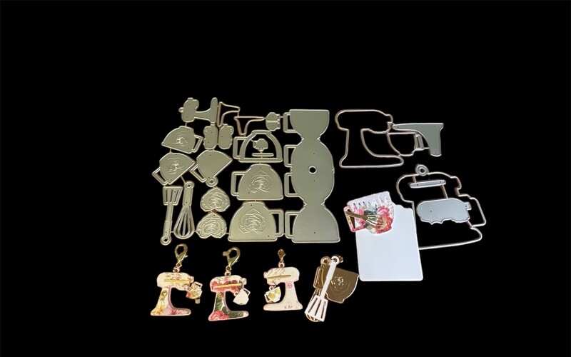 Shabby Rose Mixer Accessories