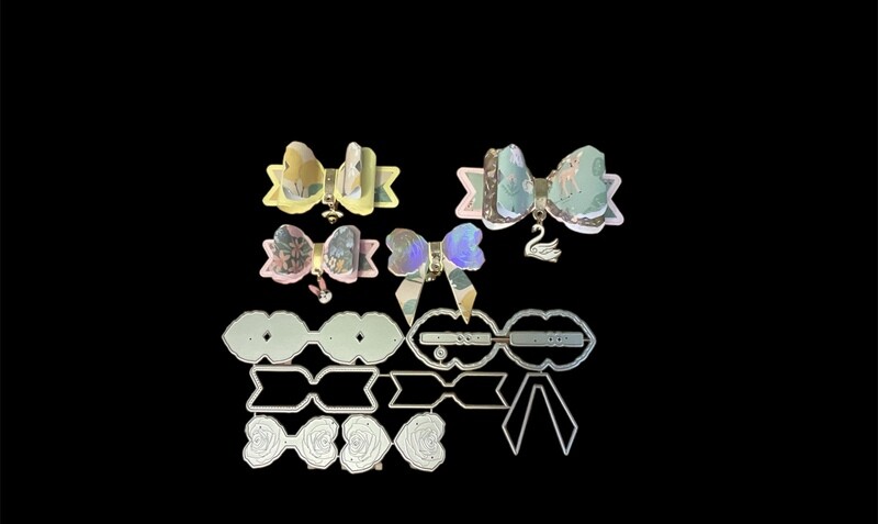 Medium Shabby Rose Bow