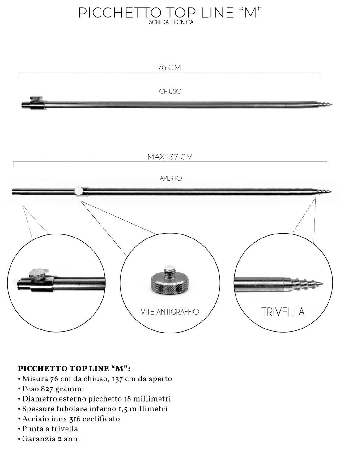 PICCHETTO TOP LINE PRO STEEL