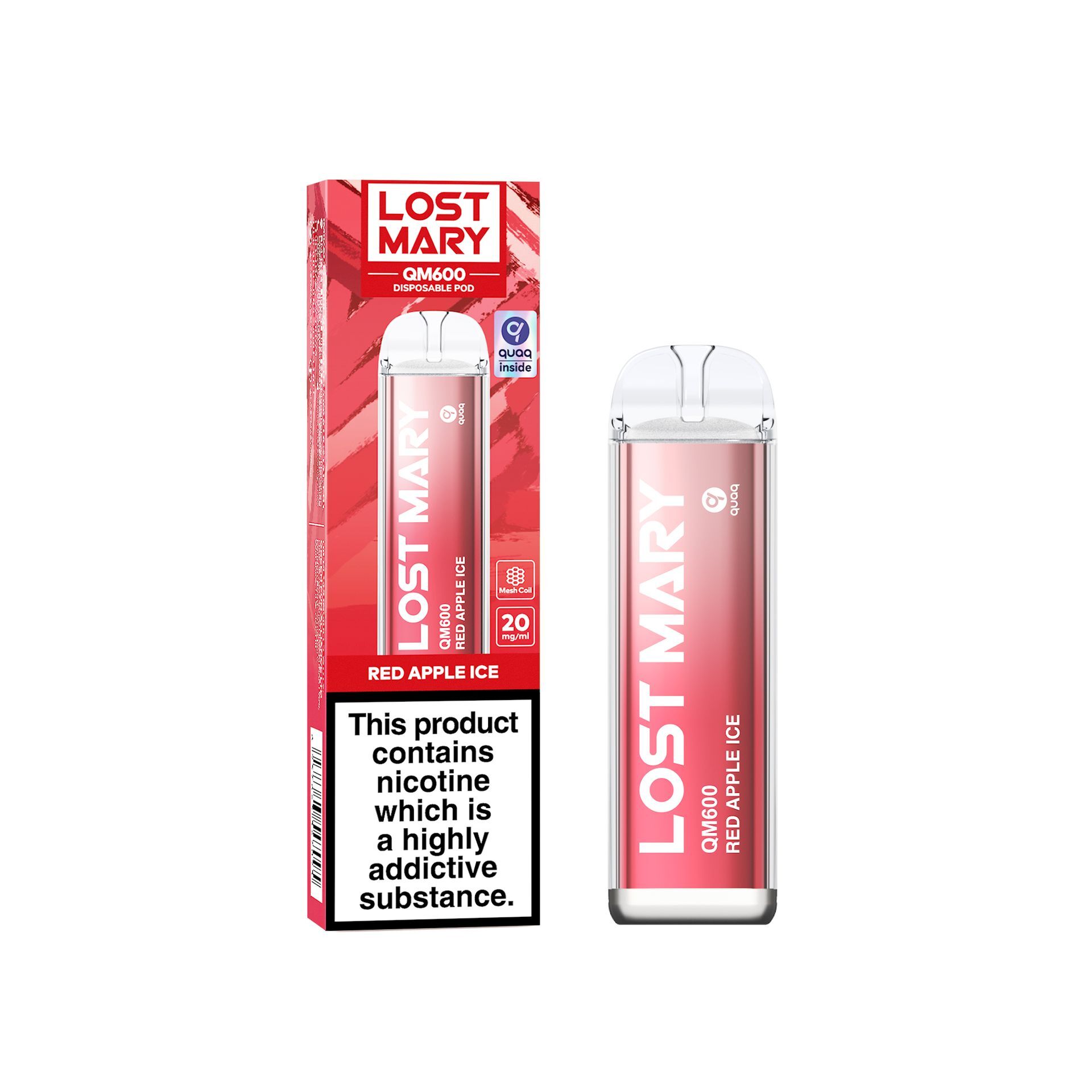 LOST MARY QM600 RED APPLE ICE 20 MG