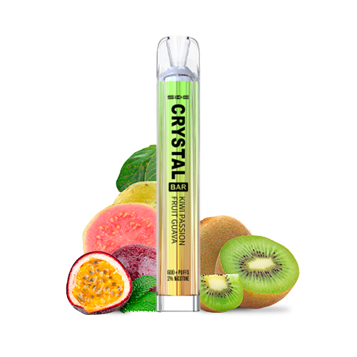 SKE CRYSTAL BAR KIWI PASSION FRUIT GUAVA 20 MG