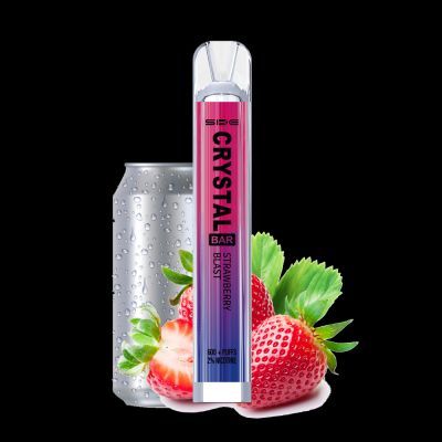 SKE CRYSTAL BAR STRAWBERRY BLAST 20 MG