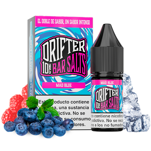 DRIFTER BAR SALTS MAD BLUE 10 MG