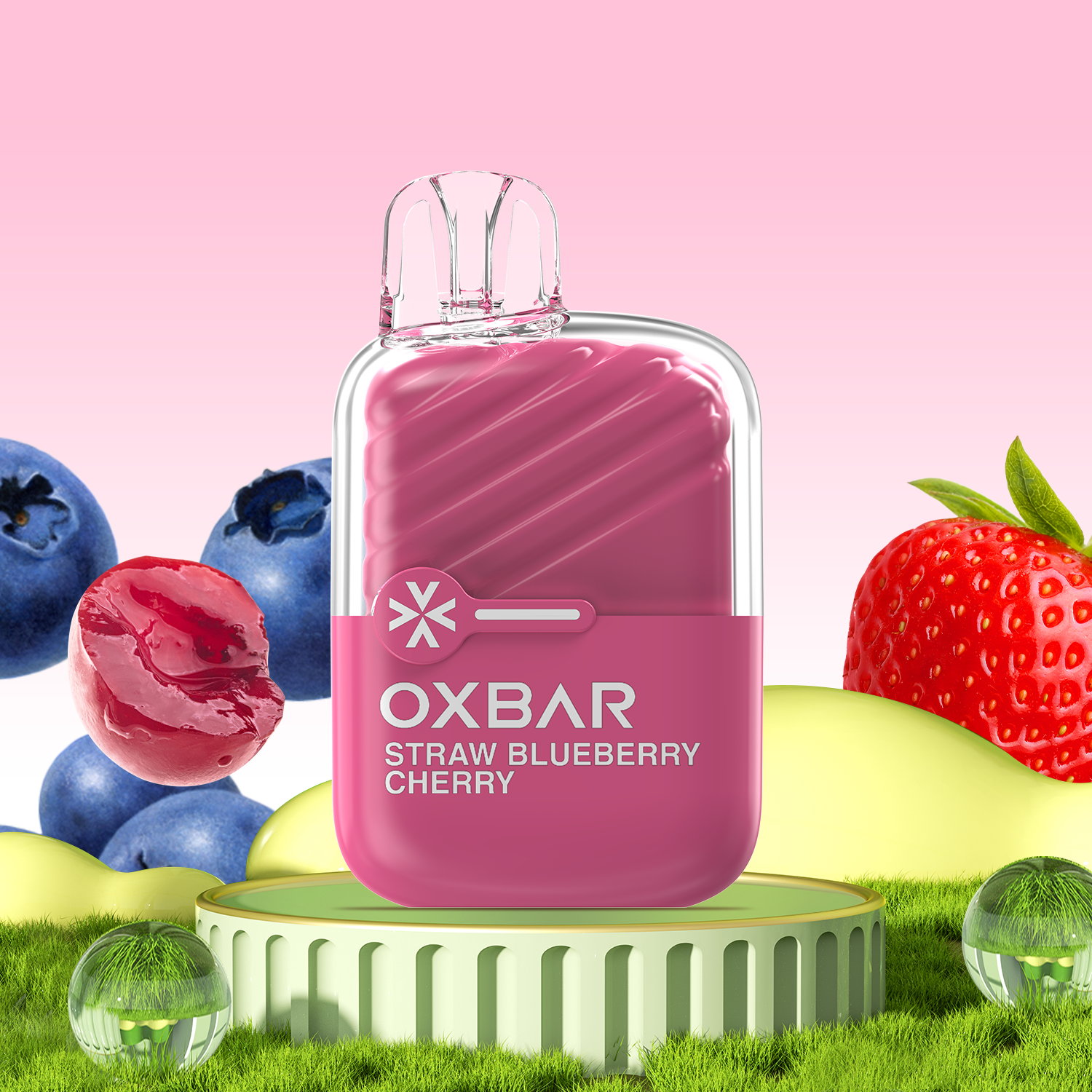 OXBAR MINI STRAWBERRY BLUEBERRY CHERRY  20 MG