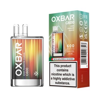 OXBAR G600  KIWI PASSION FRUIT GUAVA 20 MG