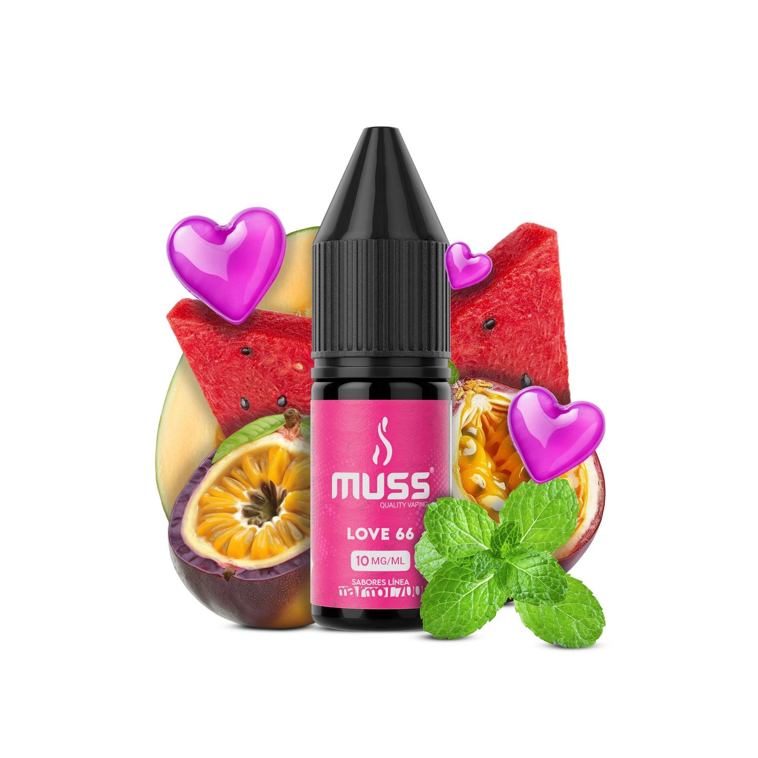 SALES DE NICOTINA MUSS LOVE 66 10 MG